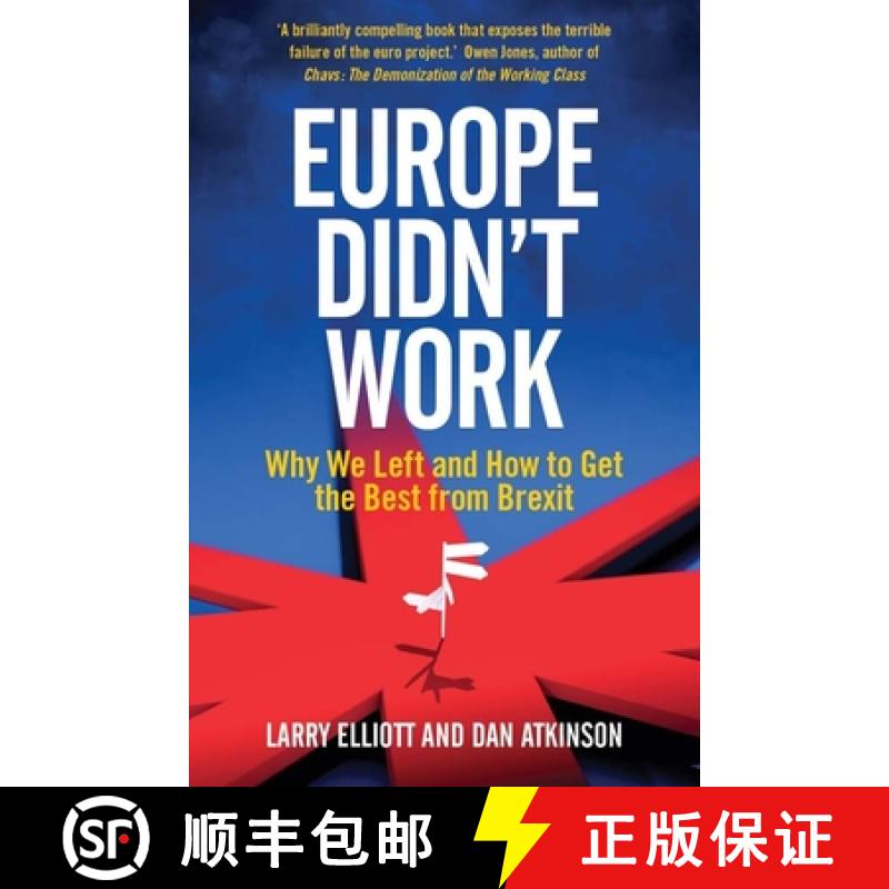 【3-4周达】Europe Didn't Work: Why We Left and How to Get the Best from Brexit [9780300228793]