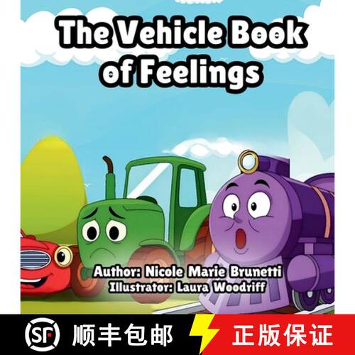 【3-4周达】The Vehicle Book of Feelings [9798349633584]
