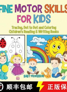 【3-4周达】Fine Motor Skills for Kids : Tracing, Dot to Dot and Coloring | Children's Reading & Writi... [9781541925960]