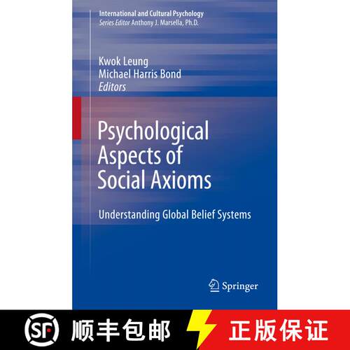 【3-4周达】Psychological Aspects of Social Axioms : Understanding Global Belief Systems [9781441918895]