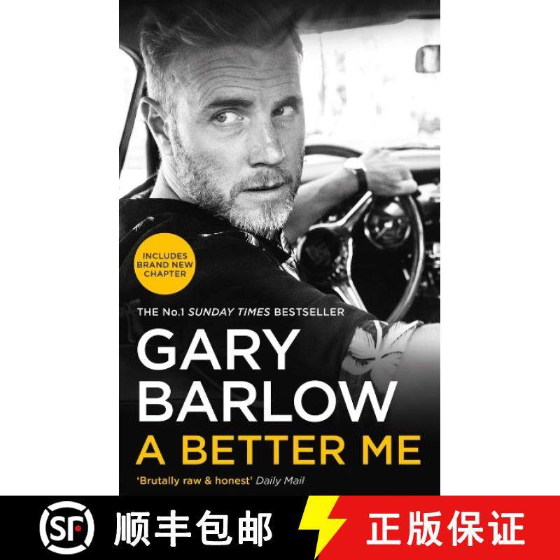 【3-4周达】Better Me: This is Gary Barlow as honest, heartfelt and more open than ever before [9781911600572]
