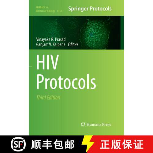 【3-4周达】HIV Protocols (Softcover reprint of the original 3rd ed. 2016) [9781493979790]