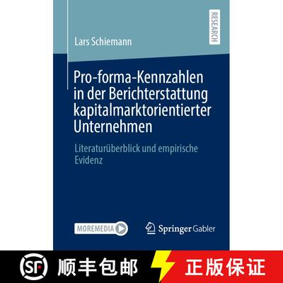 【3-4周达】Pro-forma-Kennzahlen in der Berichterstattung kapitalmarktorientierter Unternehmen : Liter... [9783658443955]