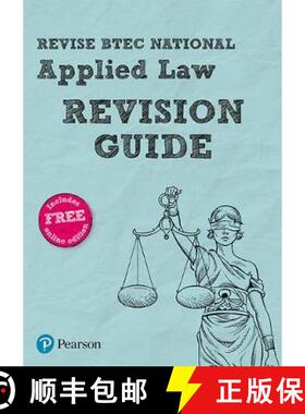 【3-4周达】Pearson REVISE BTEC National Applied Law Revision Guide inc online edition - 2023 and 2024... [9781292221656]