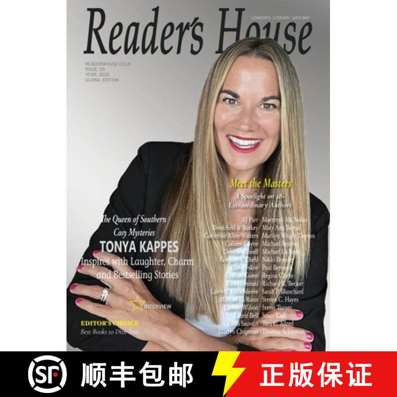 预订 Reader's House Magazine - Tonya Kappes: Interviews with award winning authors; [9781642264517]