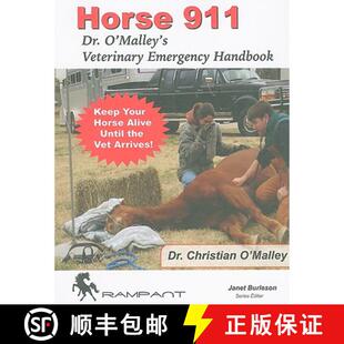 Malley Dr. Handbook Horse Emergency 4周达 9780975913536 911 Veterinary