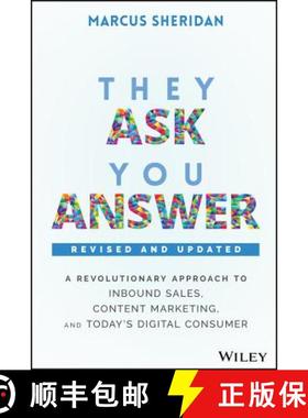 【3-4周达】They Ask, You Answer: A Revolutionary Approach To Inbound Sales, Content Marketing, And To... [9781119610144]