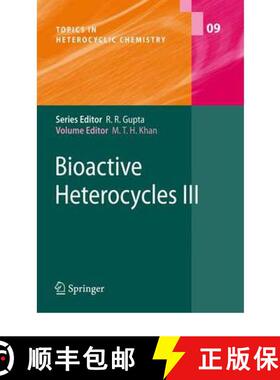 【3-4周达】Bioactive Heterocycles III [9783642092442]