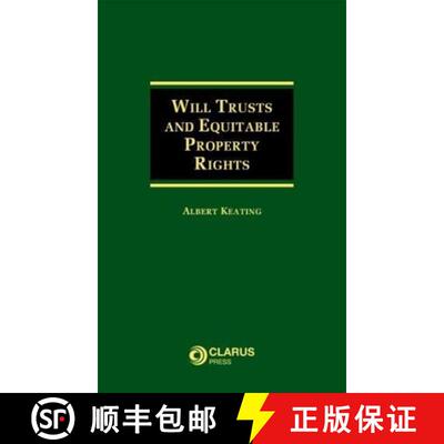 【3-4周达】精装 Will Trusts and Equitable Property Rights [9781911611080]