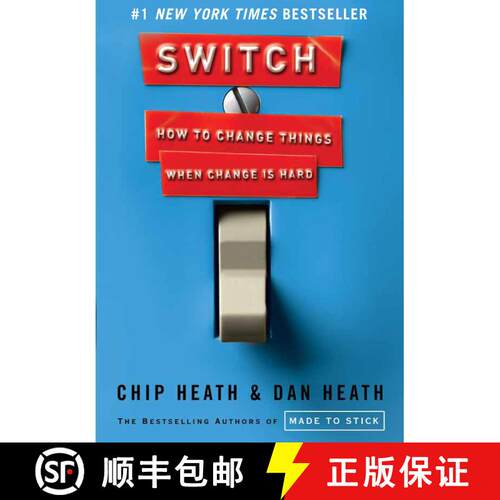 【3-4周达】精装 Switch: How to Change Things When Change Is Hard [9780385528757]