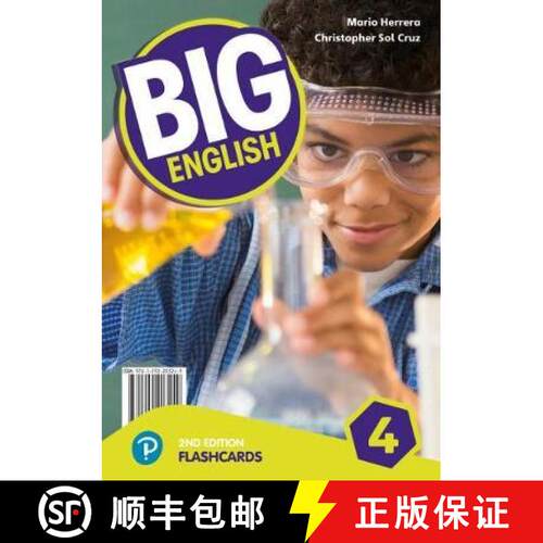 【3-4周达】Big English AmE 2nd Edition 4 Flashcards [9781292203249]