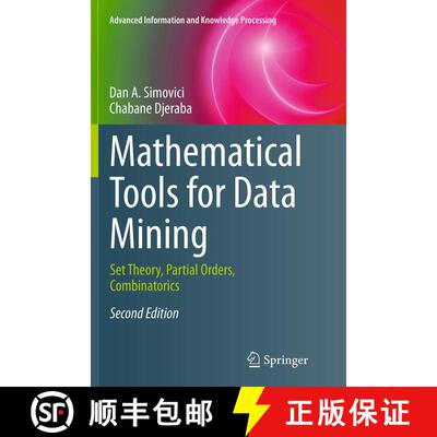 【3-4周达】Mathematical Tools for Data Mining : Set Theory, Partial Orders, Combinatorics (Softcover ... [9781447171348]
