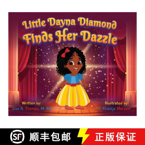 【3-4周达】精装 Little Dayna Diamond Finds Her Dazzle [9798990853201]