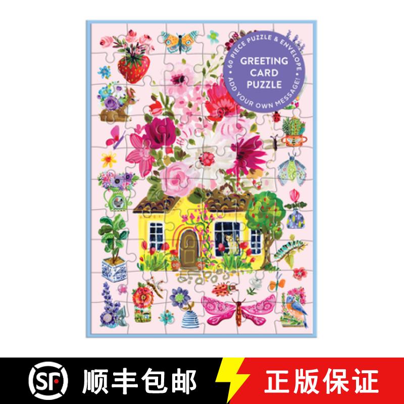 【3-4周达】Buzzy Bouquets Greeting Card Puzzle [9780735384521]