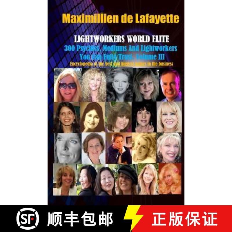 【2-3周达】Vol. 3: LIGHTWORKERS WORLD ELITE: 300 Psychics, Mediums and Lightworkers You Can Fully Trust [9781329170186]
