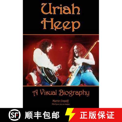 【3-4周达】精装 Uriah Heep: A Visual Biography [9781912782567]