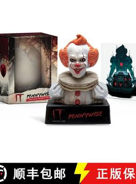 【3-4周达】It: Pennywise Talking Bobble Bust [9780762480500]
