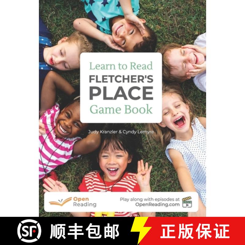 【3-4周达】Fletcher's Place, Learn to Read Game Book: Play based learn-to-read program for all beginn... [9781934652992]