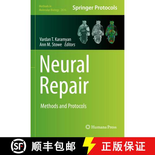【3-4周达】精装 Neural Repair : Methods and Protocols [9781071629253]