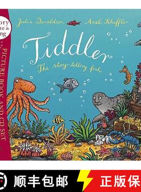 【3-4周达】Tiddler book and CD [9781407109893]