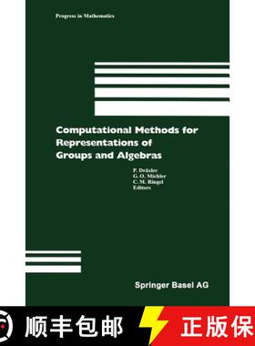 【3-4周达】Computational Methods for Representations of Groups and Algebras : Euroconference in Essen... [9783034897402]
