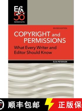 【3-4周达】Copyright and Permissions: What Every Writer and Editor Should Know [9781880407370]