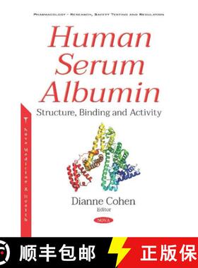 【3-4周达】Human Serum Albumin: Structure, Binding and Activity [9781536147872]