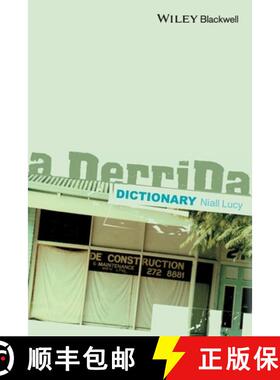 【3-4周达】A Derrida Dictionary [Wiley文学] [9780631218432]