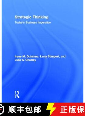 【3-4周达】精装 Strategic Thinking: Today's Business Imperative [9780415875028]