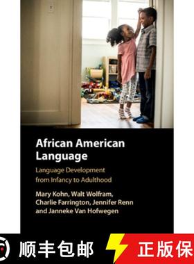 【3-4周达】African American Language : Language development from Infancy to Adulthood [9781108798983]