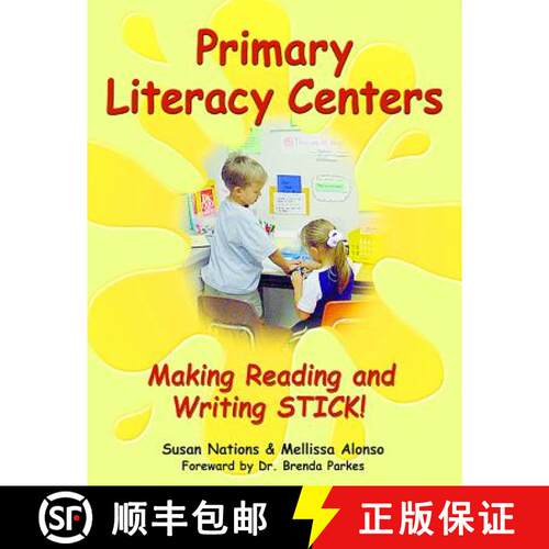 预订 Primary Literacy Centers: Making Reading and Writing Stick! [9780929895468]