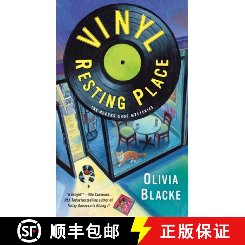 【3-4周达】Vinyl Resting Place: The Record Shop Mysteries [9781250860088]