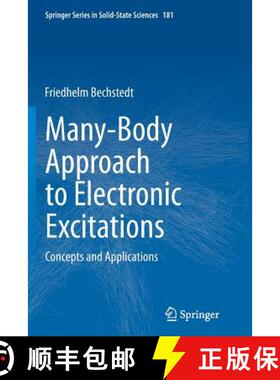 【3-4周达】Many-Body Approach to Electronic Excitations : Concepts and Applications [9783662522684]
