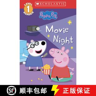 【3-4周达】Movie Night (Peppa Pig: Scholastic Level 1 Reader #13) [9781339049533]