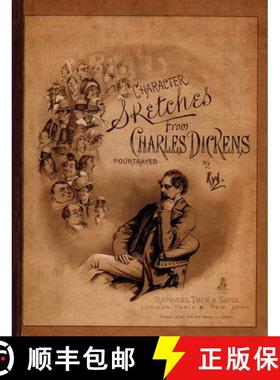 【3-4周达】Character Sketches from Charles Dickens Portrayed by Kyd [9781582189017]