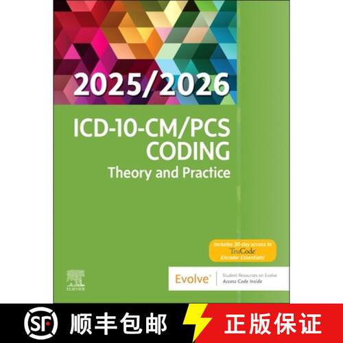 【3-4周达】ICD-10-CM/PCS Coding: Theory and Practice, 2025/2026 Edition [9780443248931]