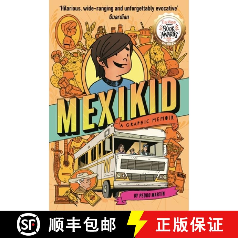 【2-3周达】Mexikid: A Graphic Memoir : Shortlisted for the Scholastic Graphic Novel Award 2024 [9781916558069]