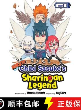 【3-4周达】Naruto: Chibi Sasuke's Sharingan Legend, Vol. 1, Volume 1 [9781421597102]