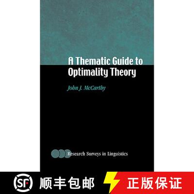 预订 Thematic Guide to Optimality Theory: - A Thematic Guide to Optimality Theory [9780521796446]
