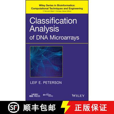 【3-4周达】精装 Classification Analysis Of Dna Microarrays [Wiley计算机] [9780470170816]