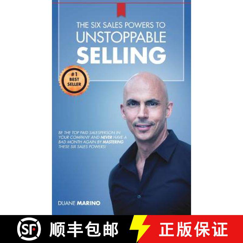 【3-4周达】The Six Sales Powers to UNSTOPPABLE SELLING [9781942389132]