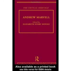 【4周达】Andrew Marvell: The Critical Heritage [9780415134149]