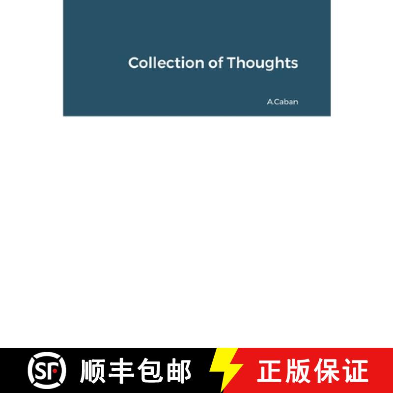 【3-4周达】Collection of Thoughts [9781678134891]