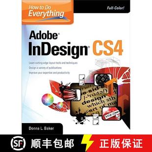 How CS4 9780071606349 Adobe Everything 3周达 InDesign