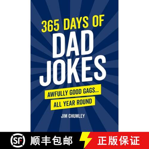【3-4周达】365 Days of Dad Jokes: Awfully Good Gags... All Year Round [9781632280909]