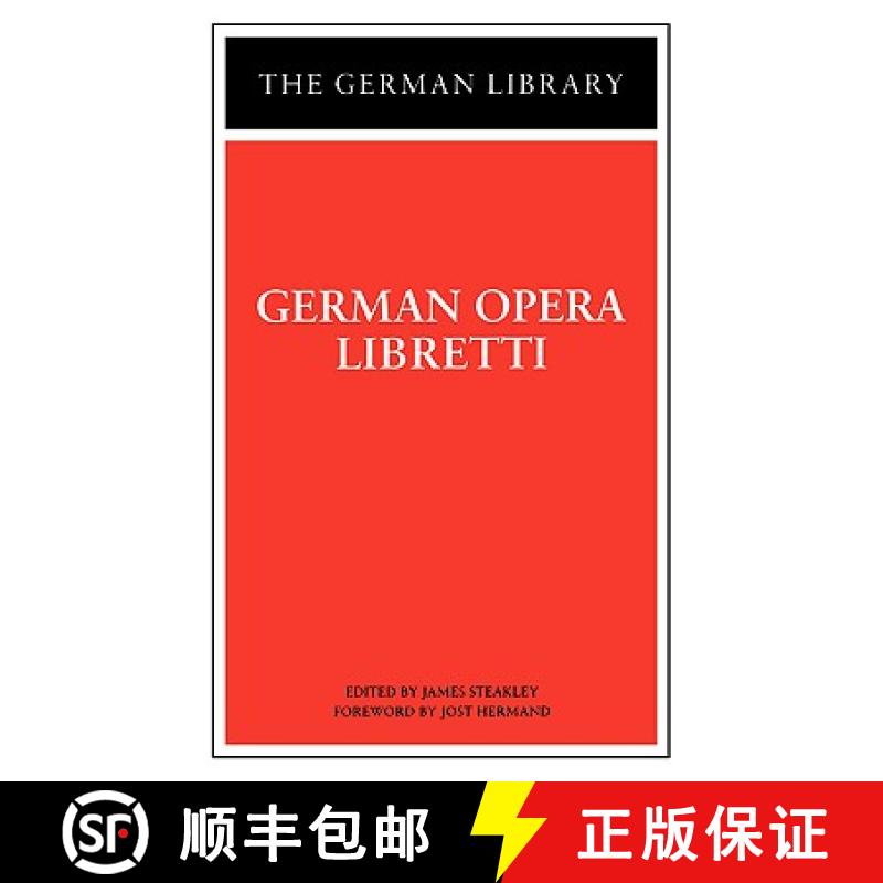 【3-4周达】German Opera Libretti [9780826407399]