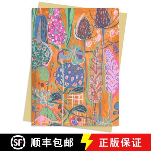【3-4周达】Lucy Innes Williams: Orange Hydrangeas Greeting Card Pack: Pack of 6 [9781804178676]