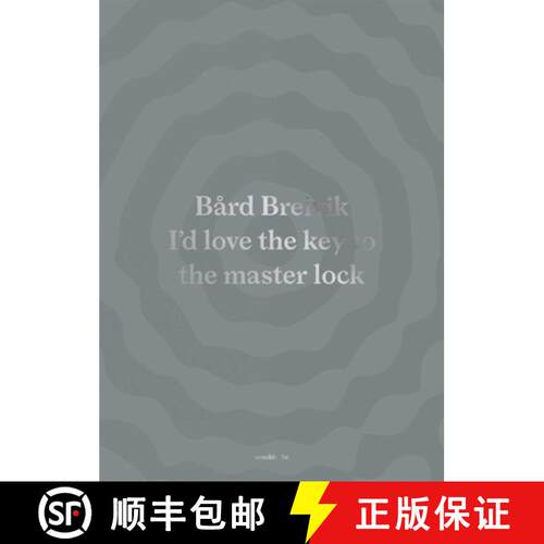 【3-4周达】精装 B?rd Breivik - Sculpture: I'd Love the Key to the Master Lock [9783897904644]