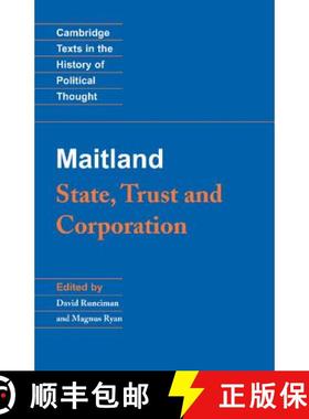 【3-4周达】Maitland: State, Trust and Corporation: - Maitland: State, Trust and Corporation [9780521526302]