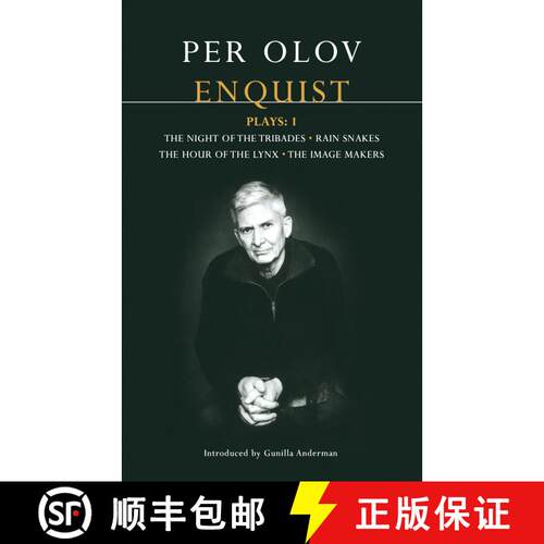 【3-4周达】Enquist Plays: 1: The Night of Tribades, Rain Snakes, The Hour of the Lynx, The Image Make... [9780413772008]
